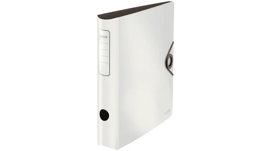 LEITZ Ordner Active Solid A4 weiss, schmal weiß