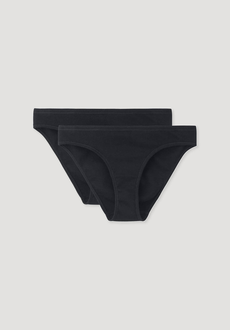 Slip low cut im 2er-Pack aus reiner Bio-Baumwolle