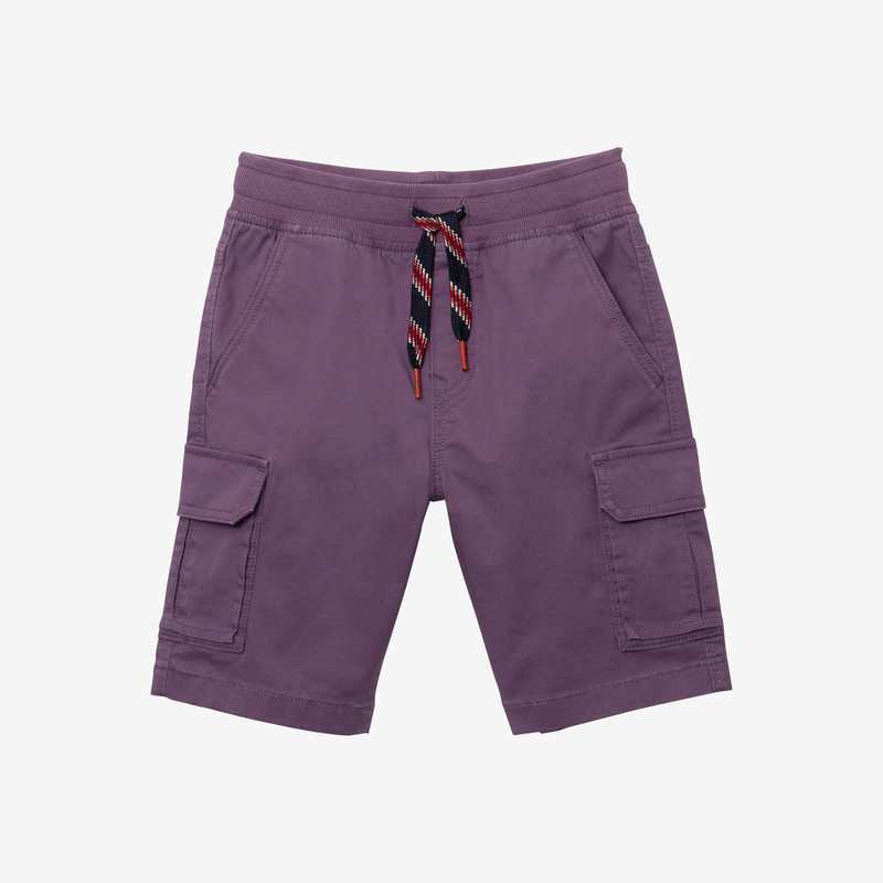 Bermuda garçon battle violet Catimini