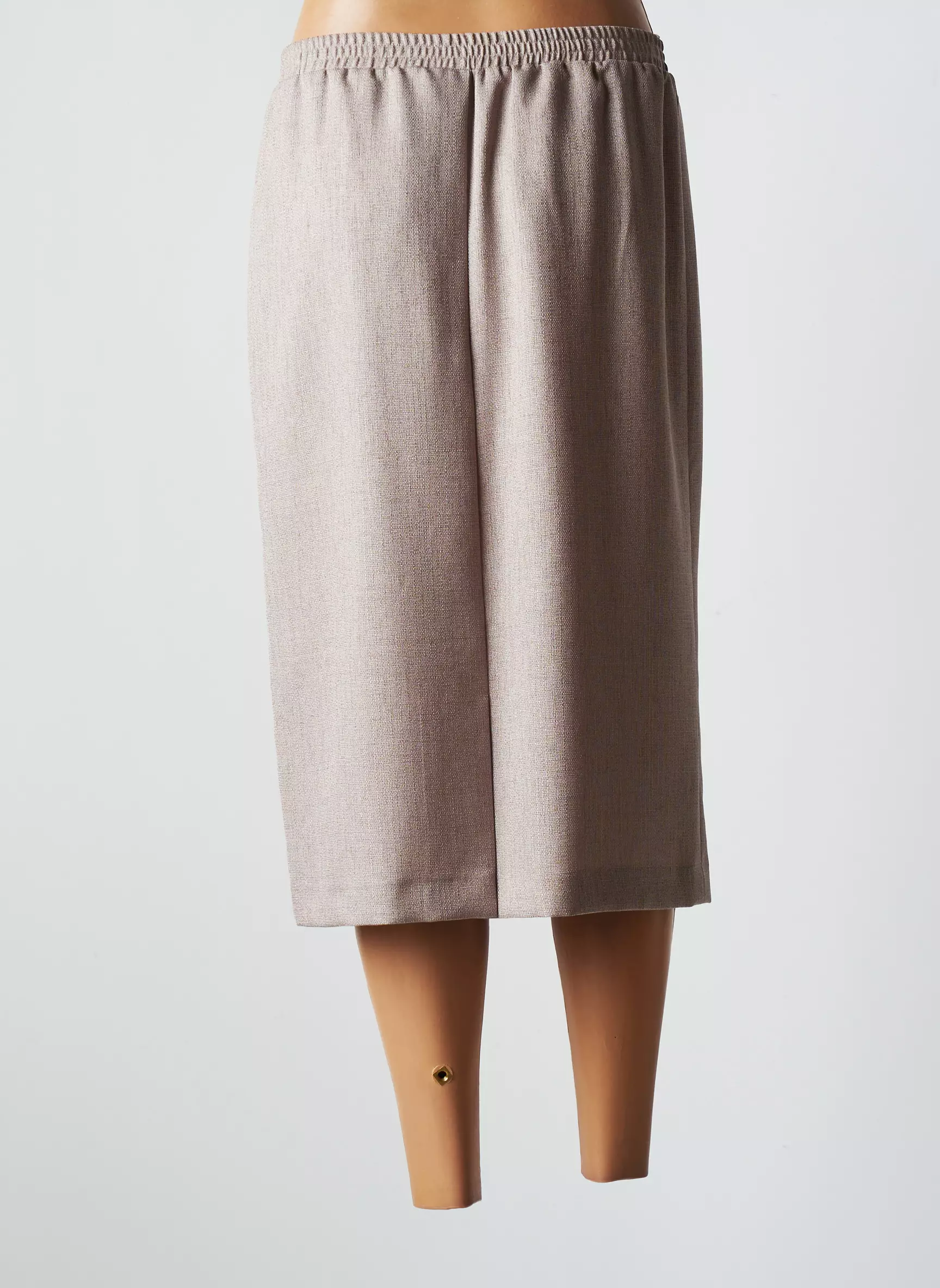 Sommermann Jupes Mi Longues Femme couleur beige