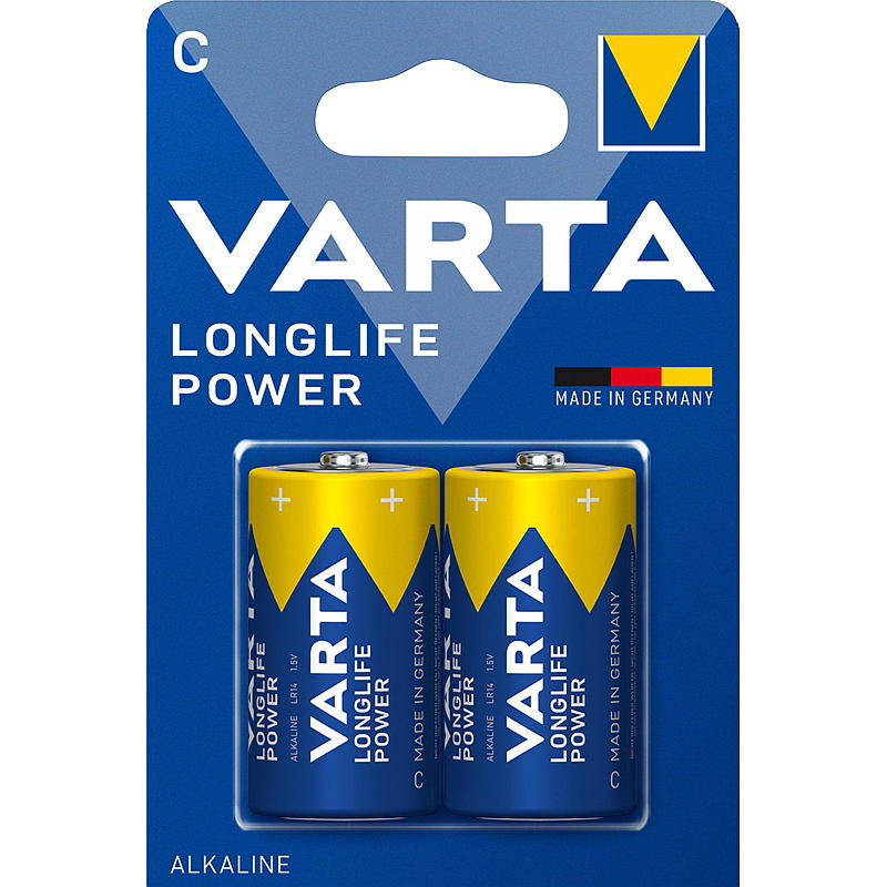 Varta Batteri 2-Pk C Power Varta