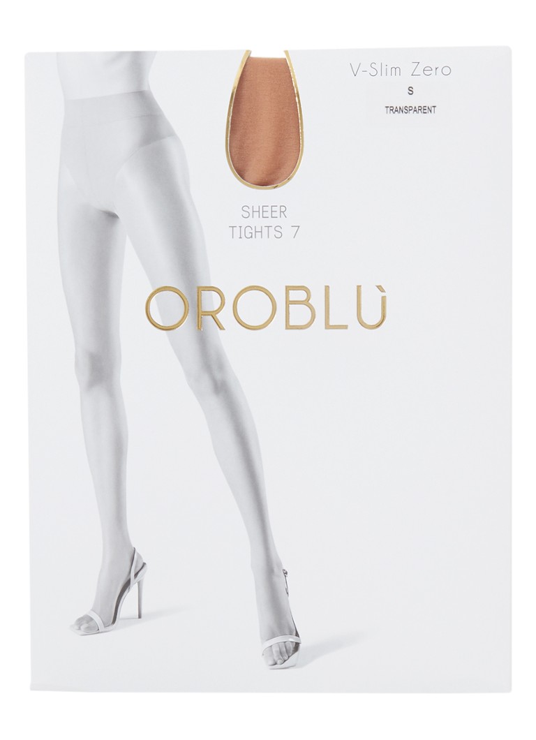 Rajstopy modelujące bezszwowe Oroblu V-Slim Zero, 7 den
