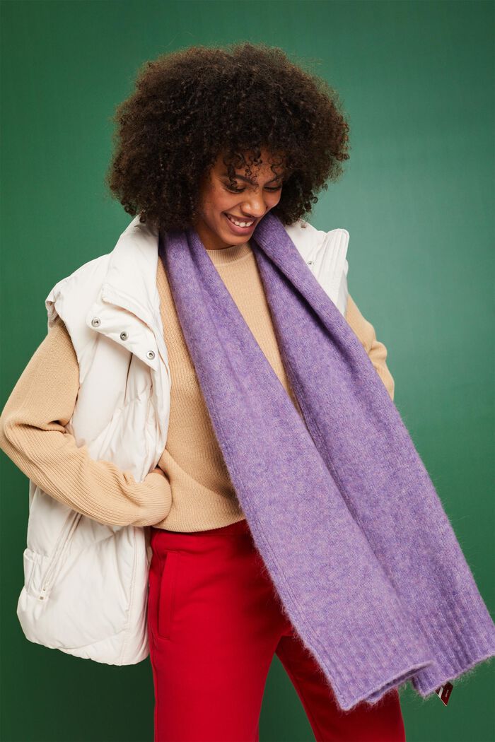 Schal aus Mohair-Woll-Mix