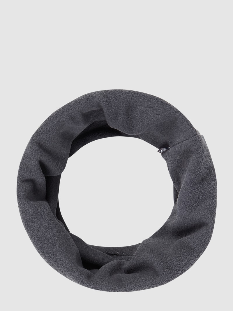 Loop-Schal aus Fleece in hellgrau