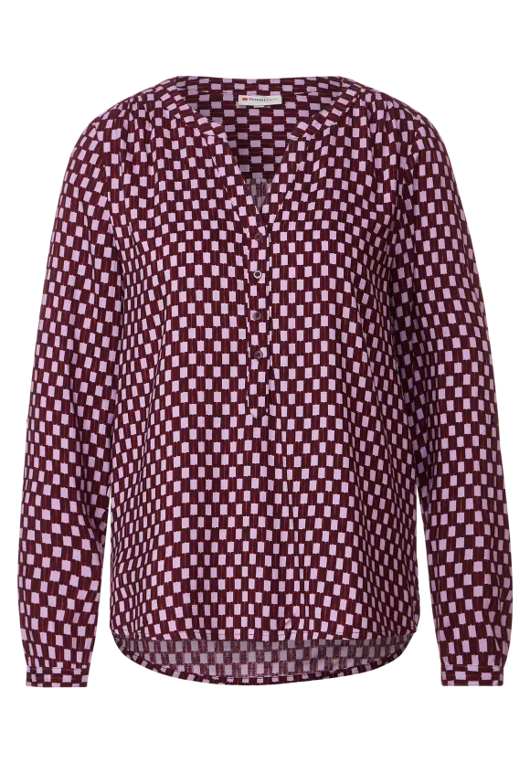 Street One Bluse mit Minimalprint