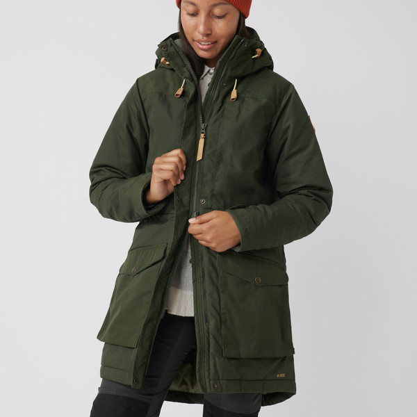 SINGI WOOL PADDED PARKA W Damen - Wintermantel
