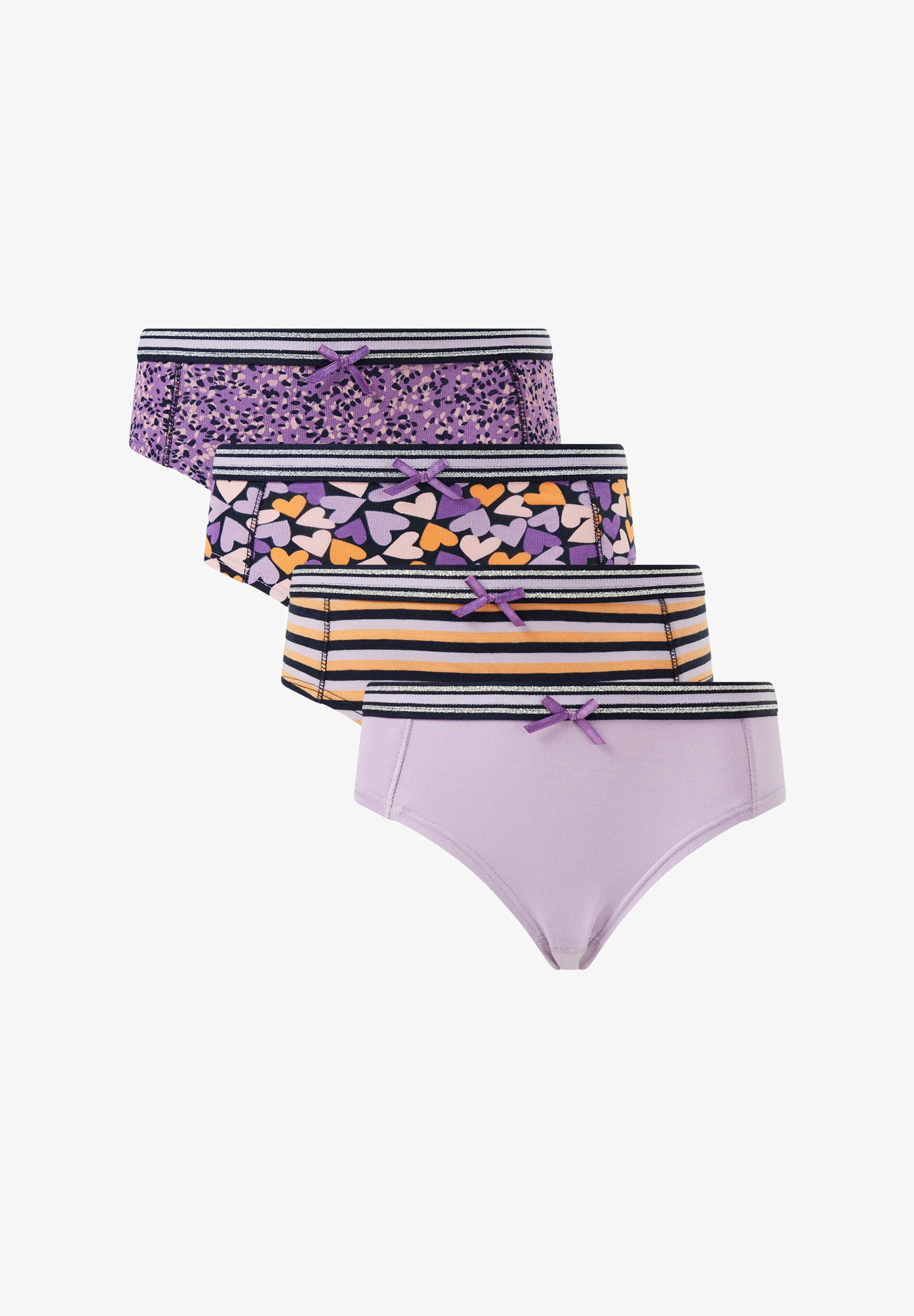 WE Fashion PAQUETE DE 4 - Braguitas