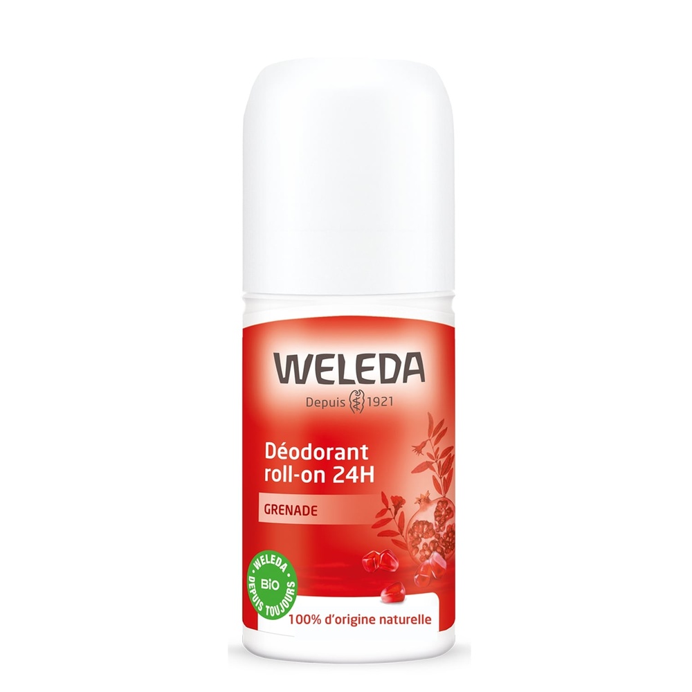 WELEDA Déodorant roll-on 24H Grenade - 50 ml Hygiène