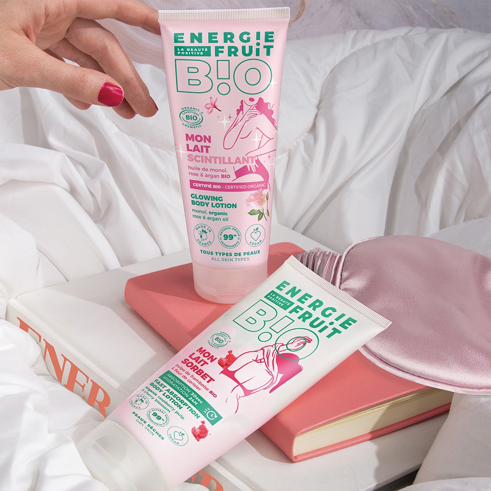 energie fruit LAIT CORPS HYDRATANT | ABSORPTION 30 SECONDES Lait hydratant à absorption rapide