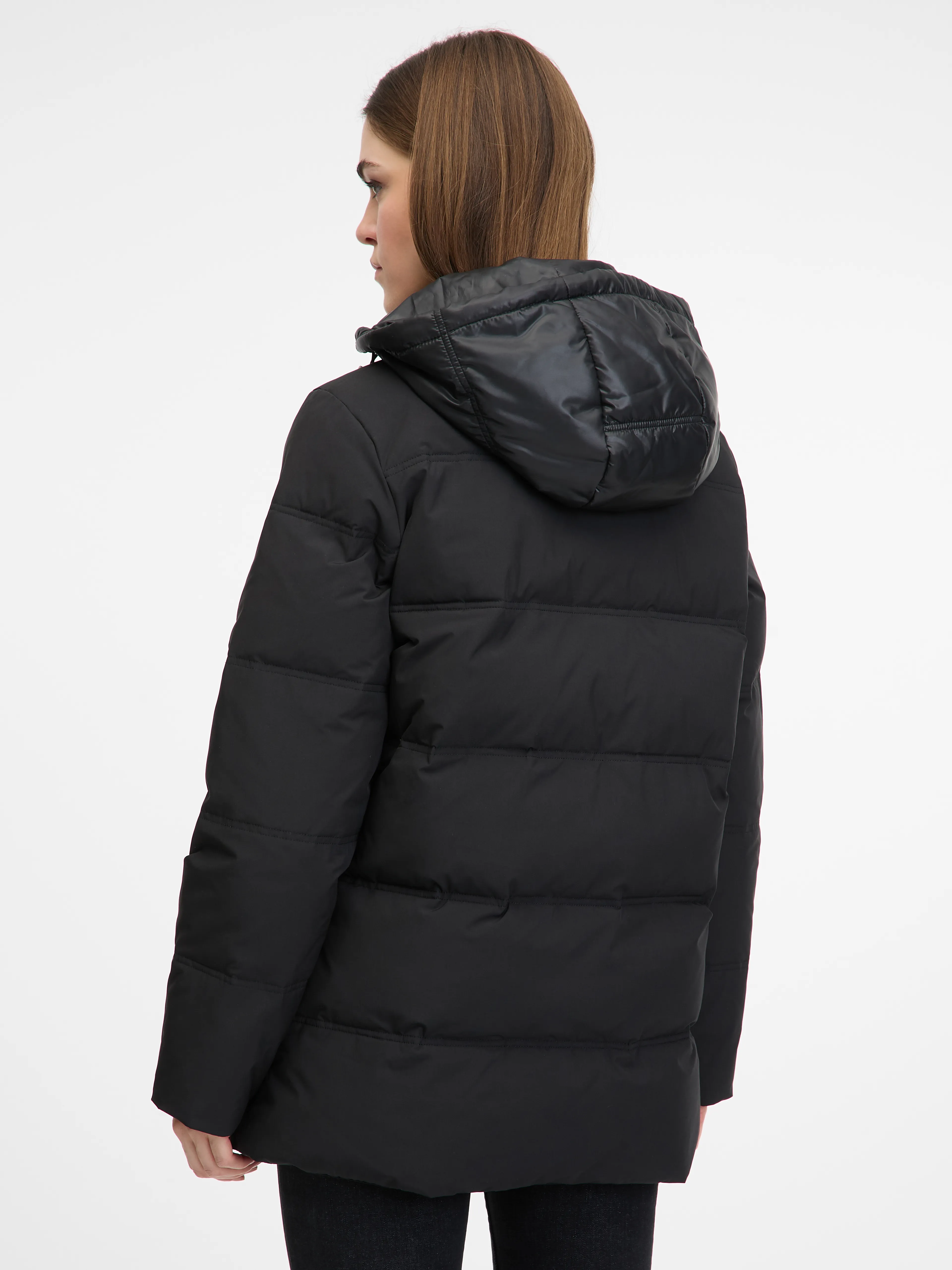 Schwarze Damen-Winterjacke ORSAY