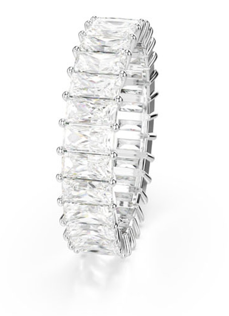 Inel Swarovski Matrix cu 60 de zirconii cubice