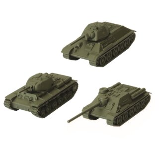 U.S.S.R. Tank Platoon (T-34, KV-1s, SU-100) (Multilingual)