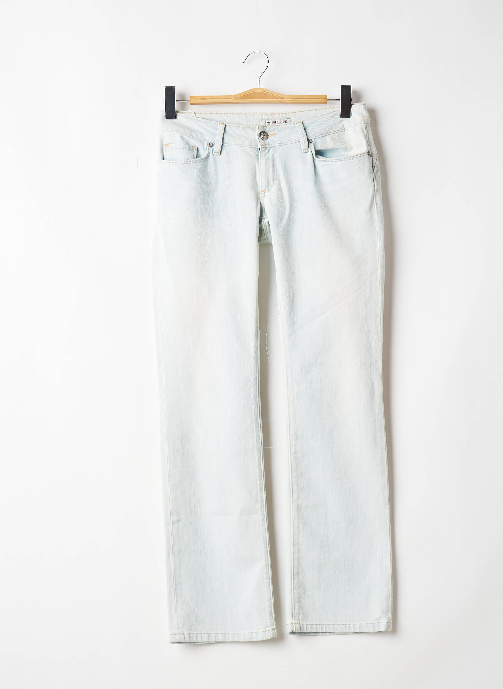 Salsa Jeans Coupe Droite Femme couleur bleu
