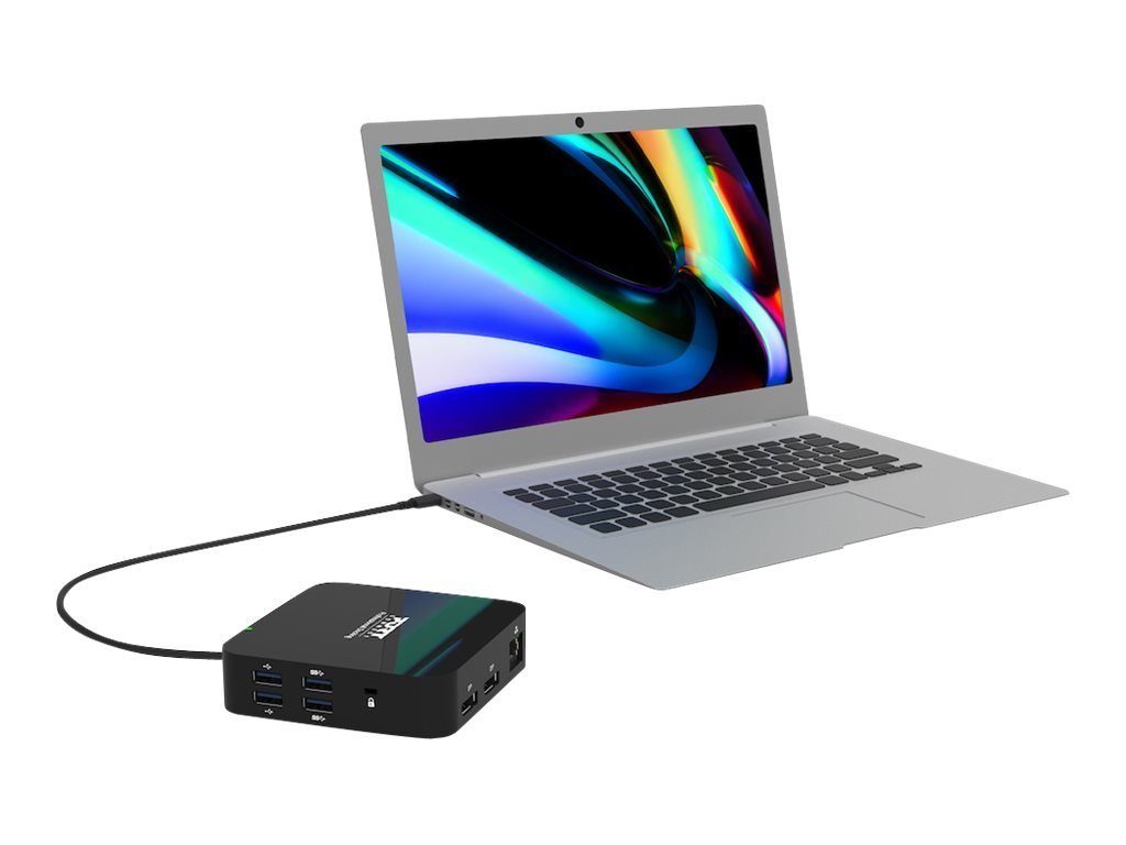 Port Laptop-Dockingstation PORT DOCKING TYPE C TRAVEL 2 X 4K