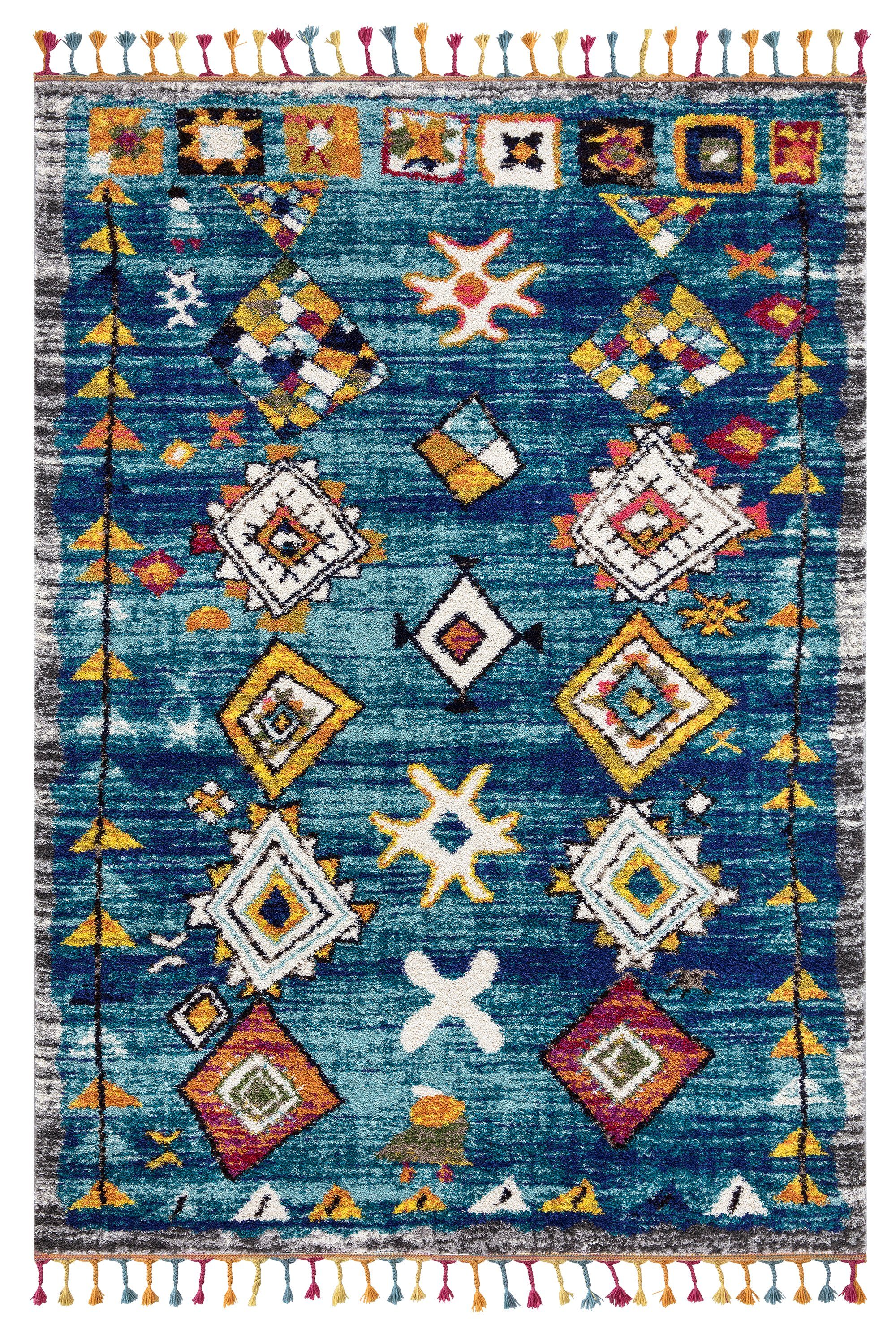 Orientteppich MARAKESH 2207B, TEPPIA, rechteckig, Höhe: 20 mm