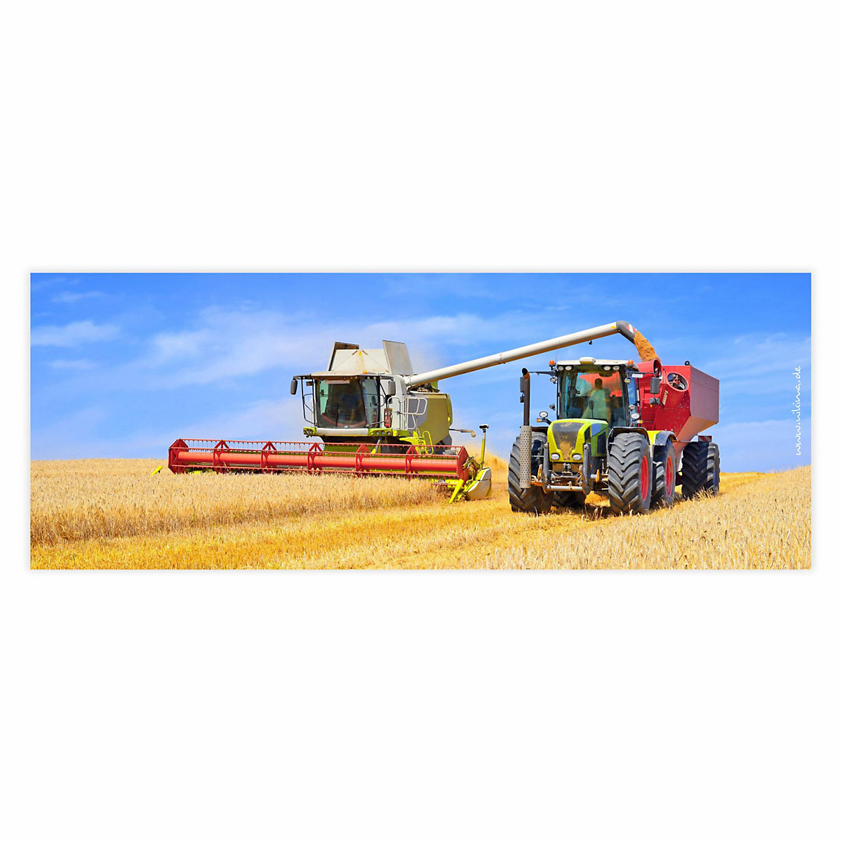 Stiftebecher Mähdrescher mit Traktor - Kinder Stifteköcher Stiftehalter Stifteköcher