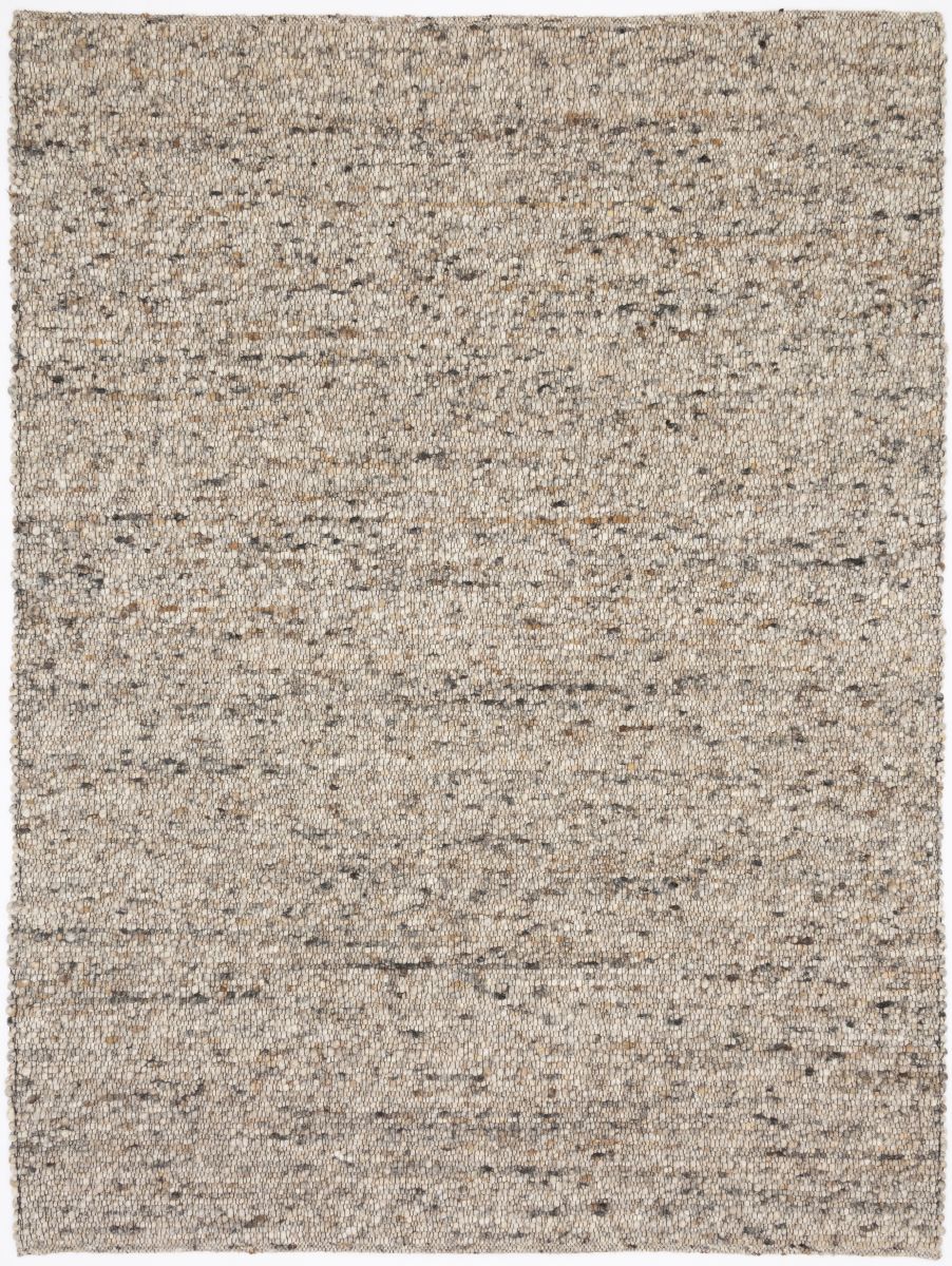Handwebteppich Manufakt Taupe 60 x 90 cm