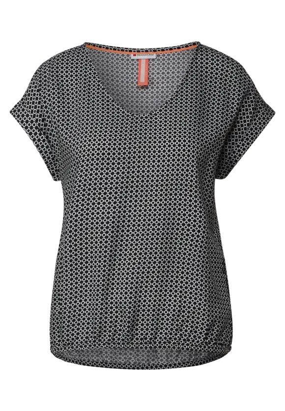 Street One Bluse mit Minimalmuster