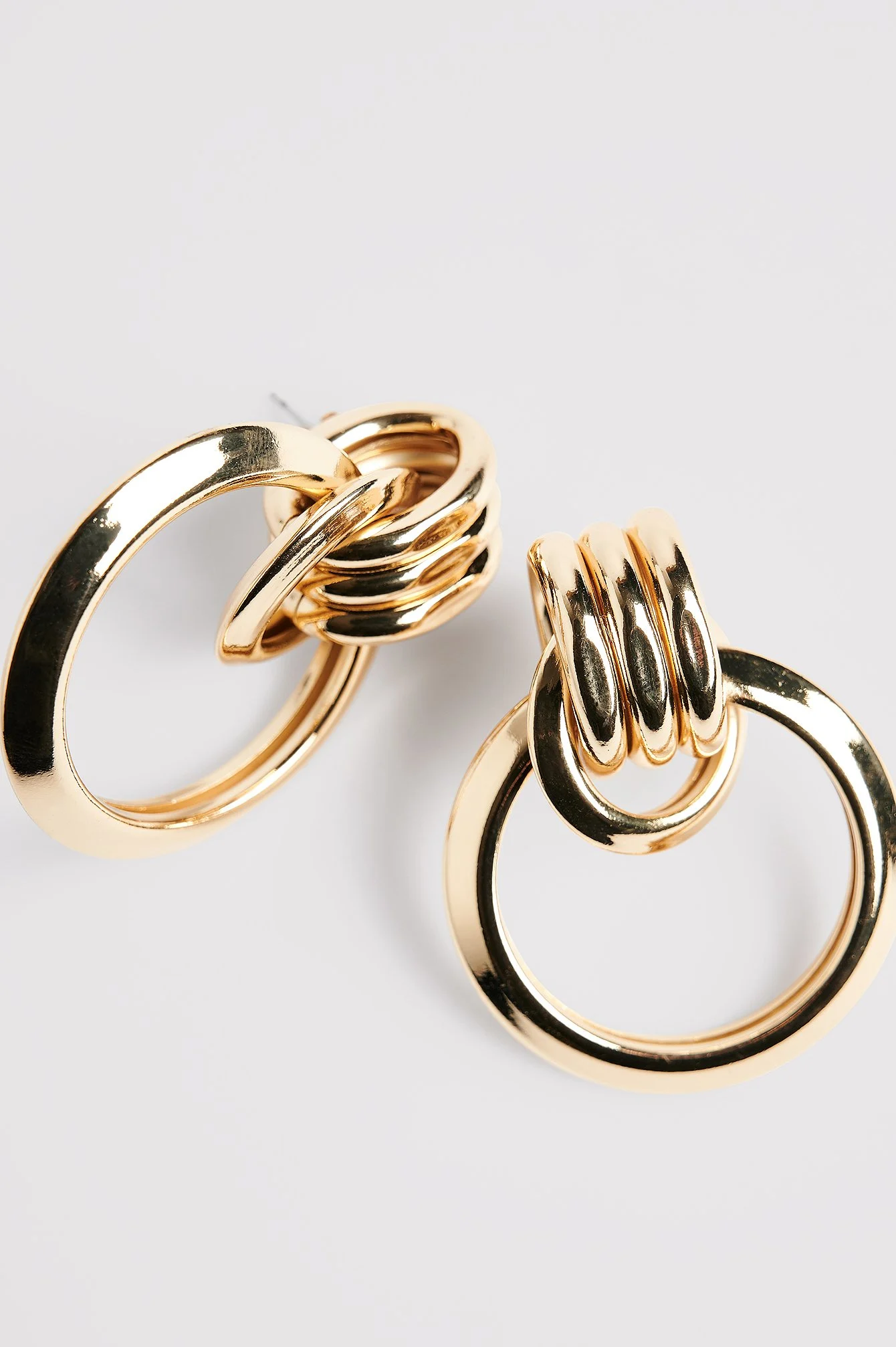 Ohrringe mit mehrlagigen Ringen