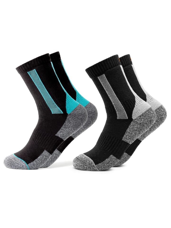 Occulto 2er Pack Wandersocken Gerlinde in Blau-Schwarz günstig kaufen