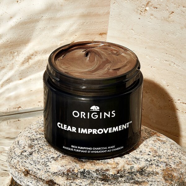 Origins Clear Improvement Rich Purifying Charcoal Mask Gesichtsmaske