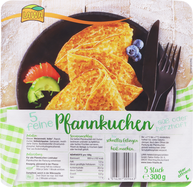 Lawa 5 feine Pfannkuchen
