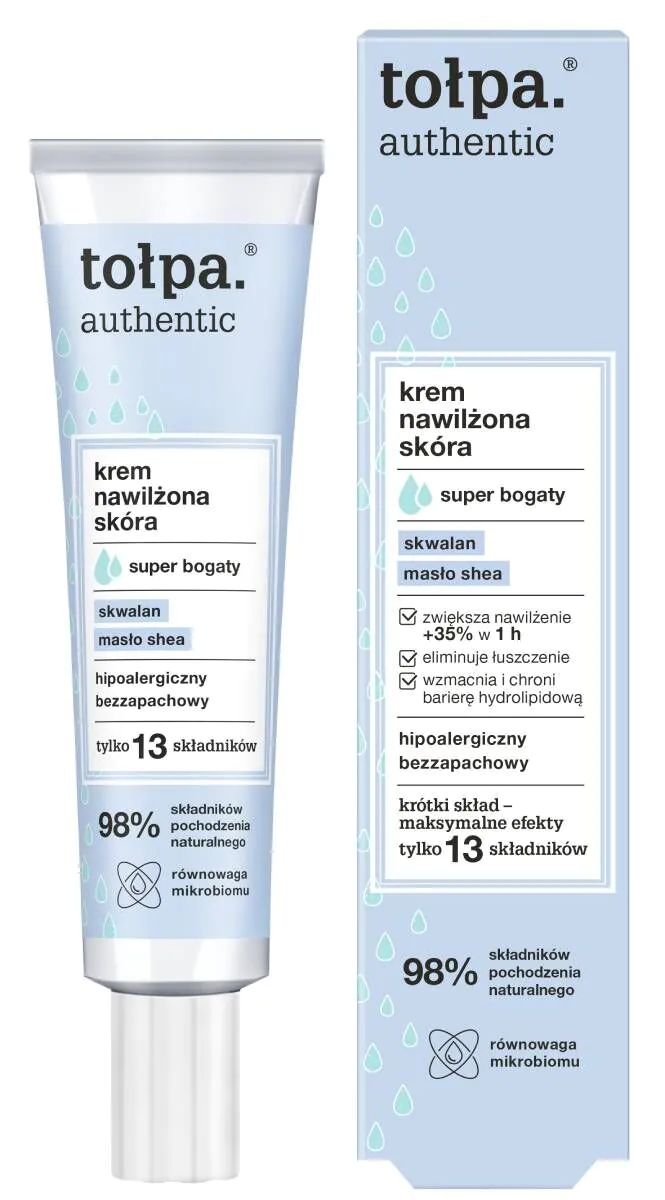 Tołpa Authentic Moisturizing Skin Cream Super Rich