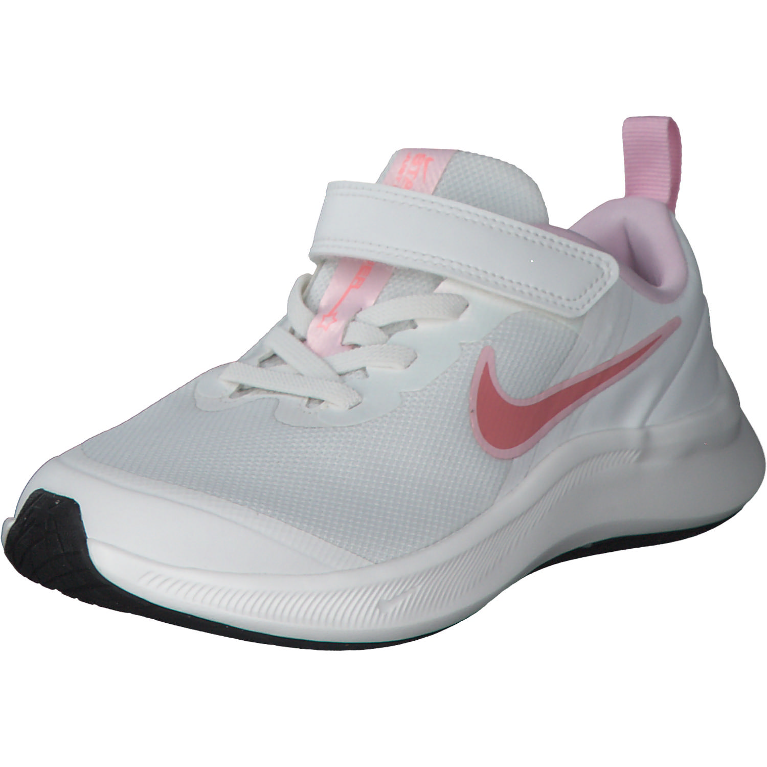 Nike Star Runner 3 DQ0661, Sneakers Low, Kinder, summit white/pink gaze-pink fo