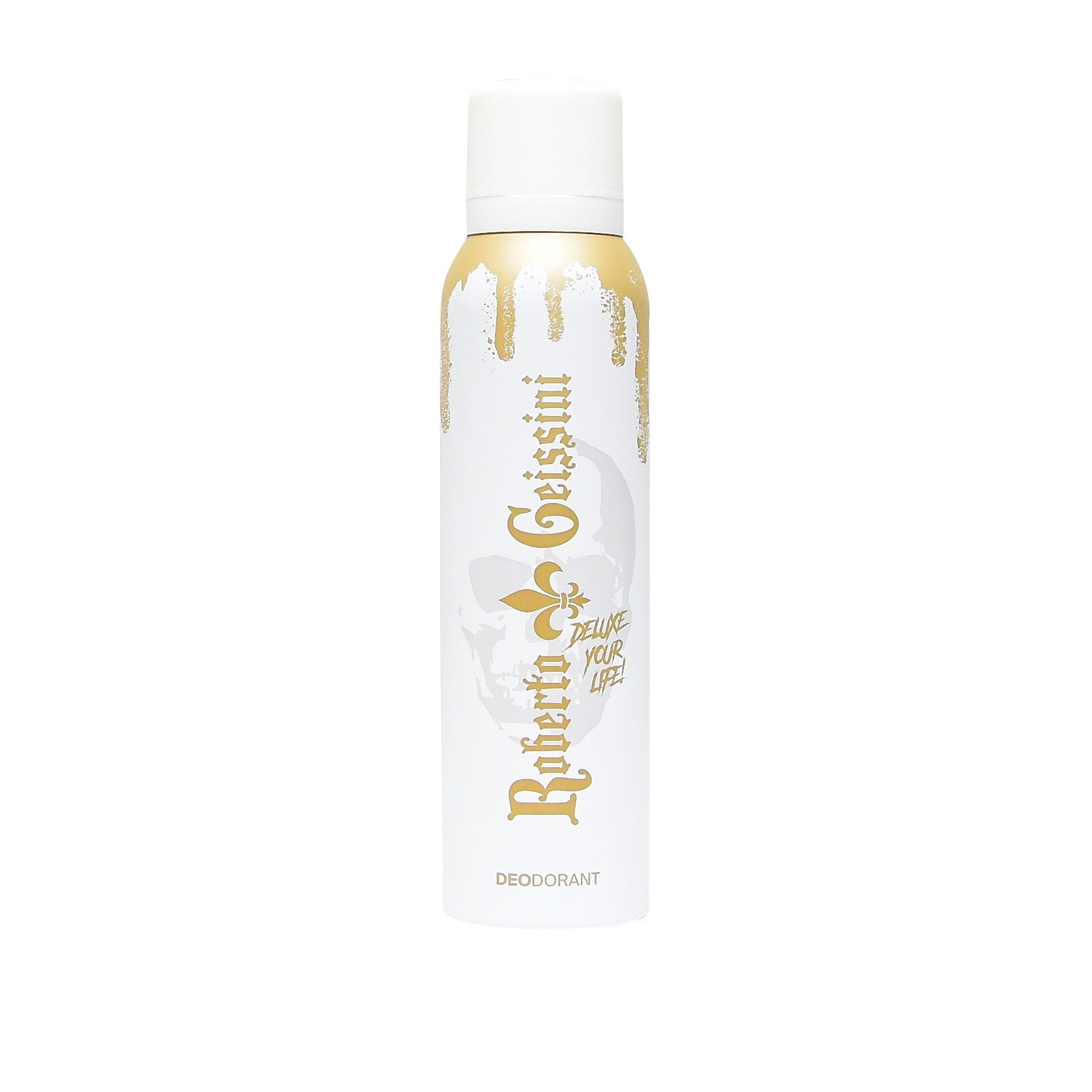 Roberto Geissini Pflege-Geschenkbox Deluxe Geschenkbox LADIES GOLD, Körperpflege Set 4 tlg. für Sie Set, 4-tlg., Deo 150ml, Duschgel 150ml, Bodylotion 150ml, Flüssigseife 300ml