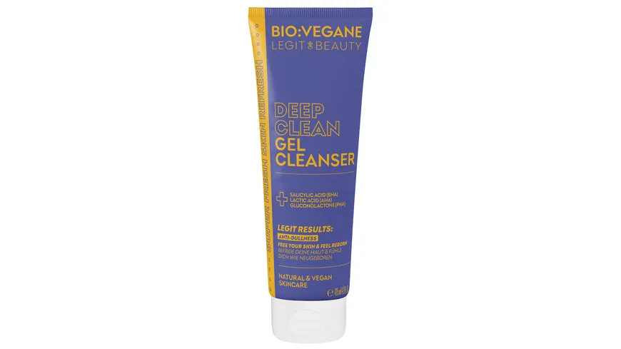 BIO:VÉGANE SKINFOOD Deep Clean Gel Cleanser 125 ml