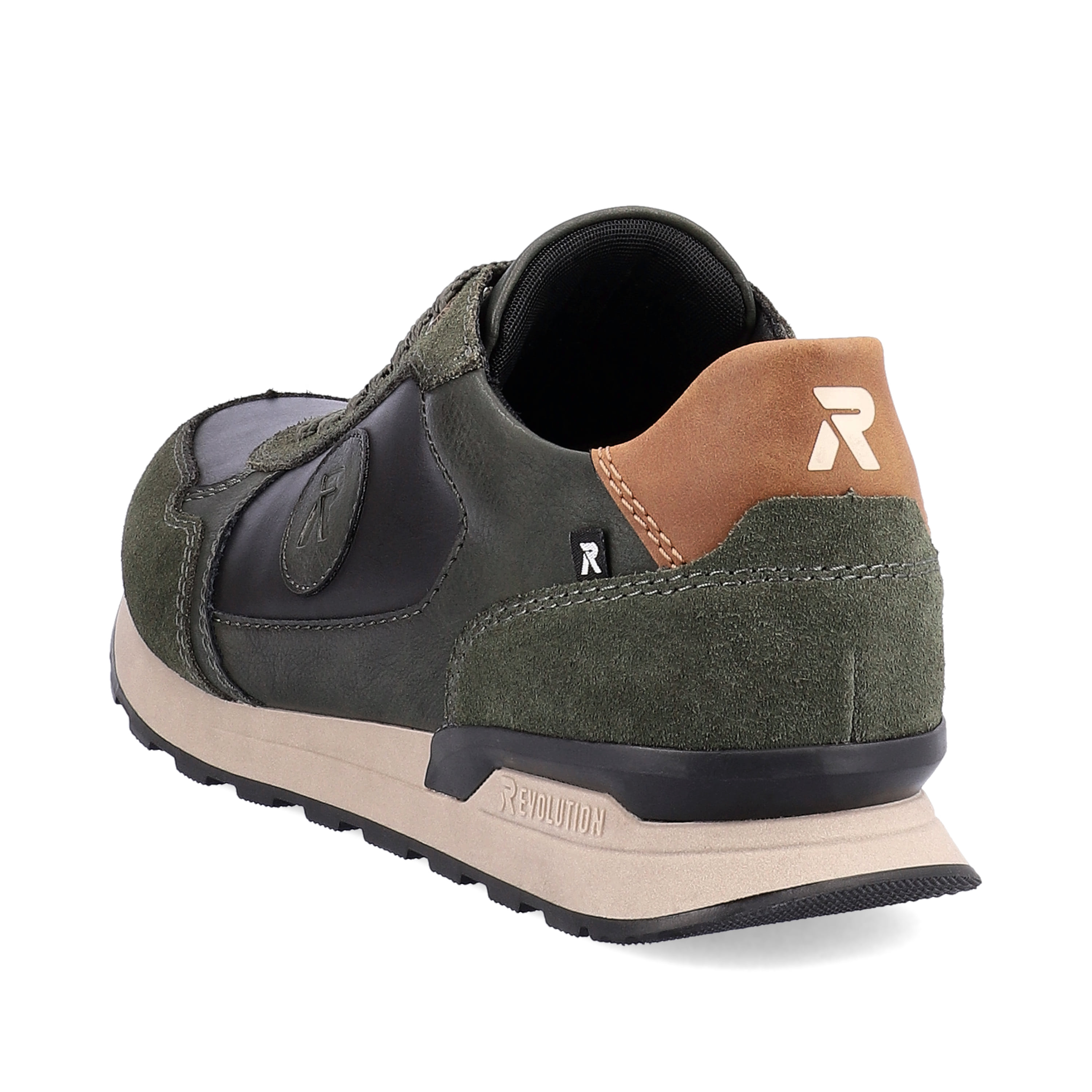 Rieker Herren Sneaker Low rainforest green