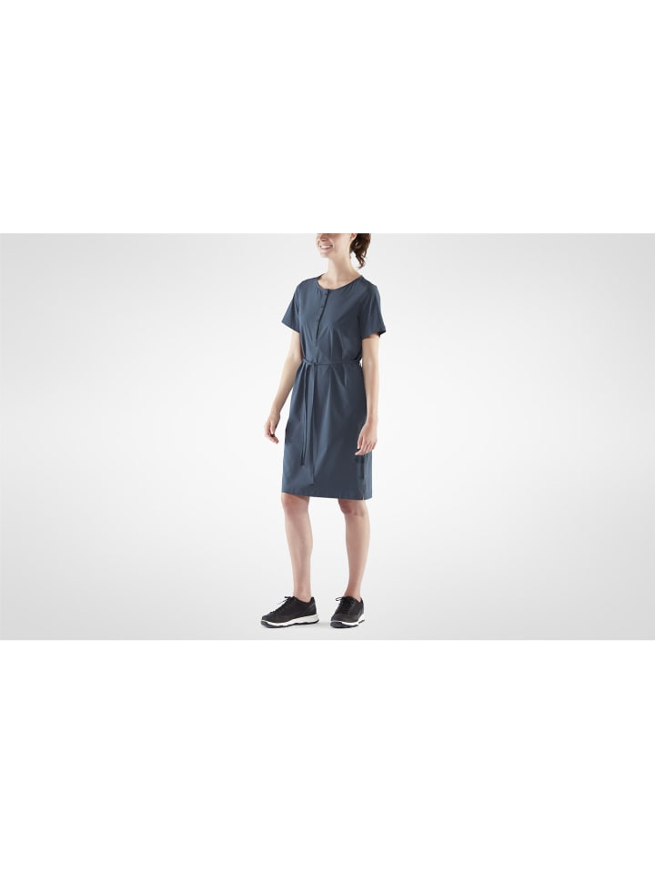 FJÄLLRÄVEN Övik Lite Dress in Rauchblau günstig kaufen S