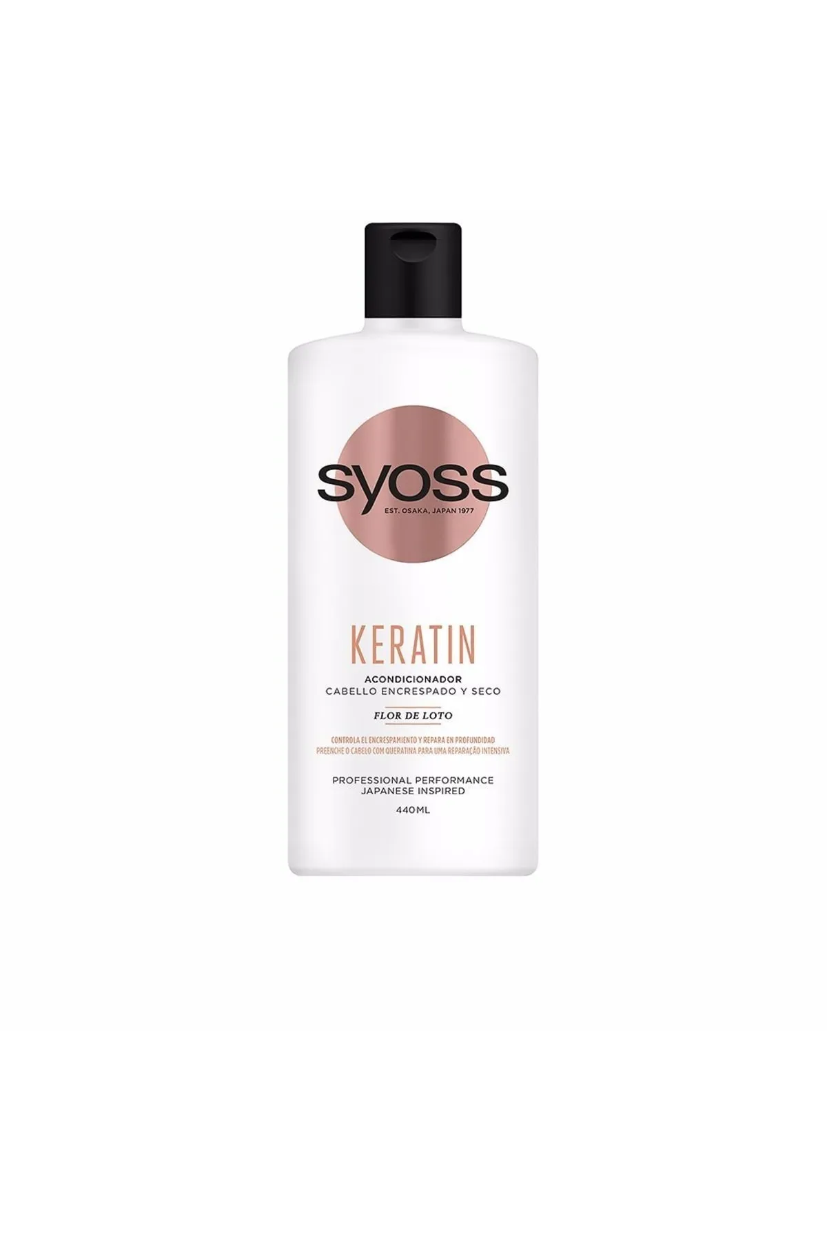 Syoss  Keratin Acondicionador Cabello Encrespado Y Seco Syoss 440 ml