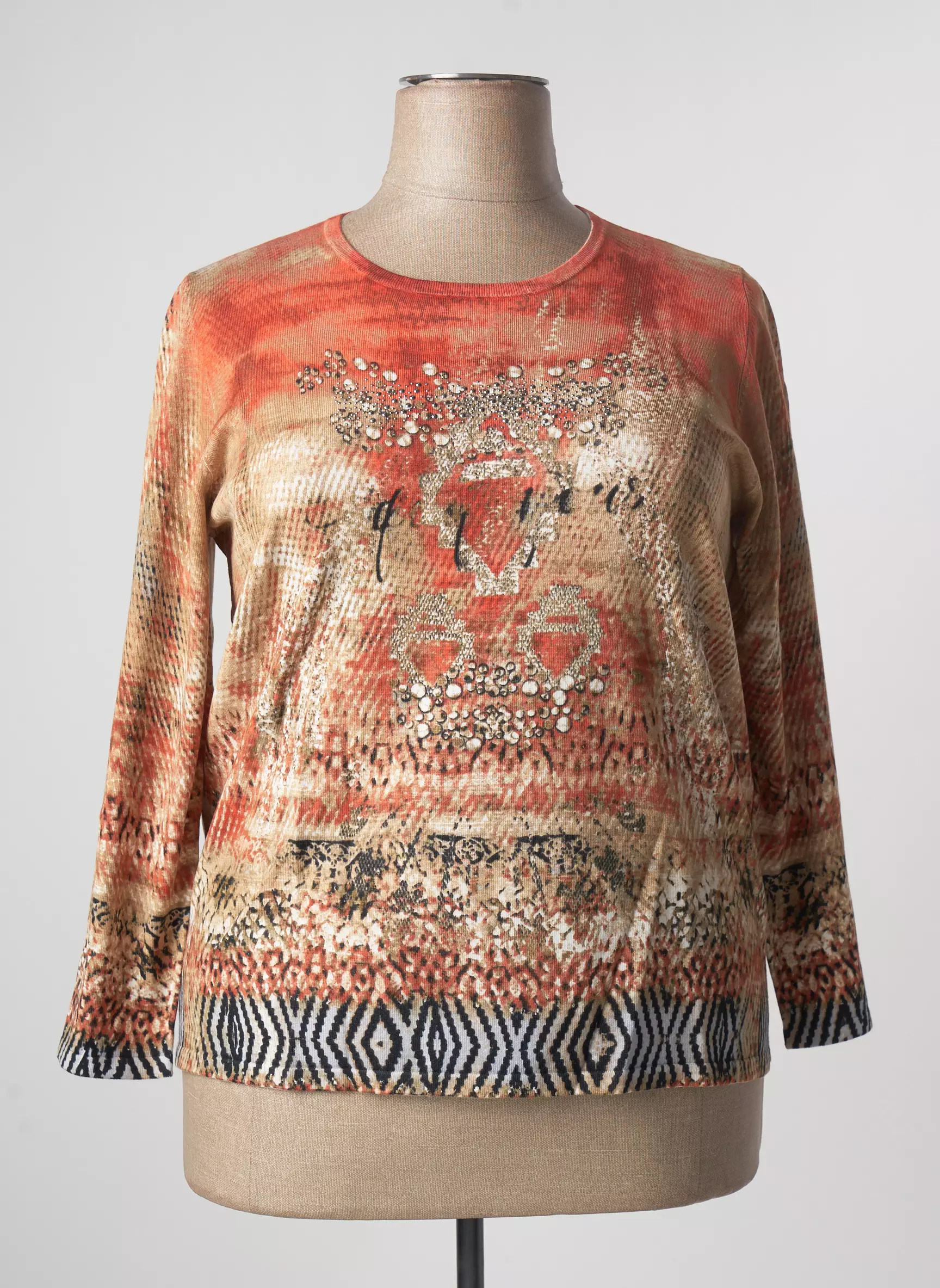Rabe Pulls Femme couleur orange
