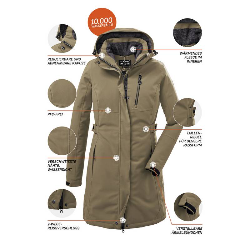 KILLTEC KOW165 Parka Damen