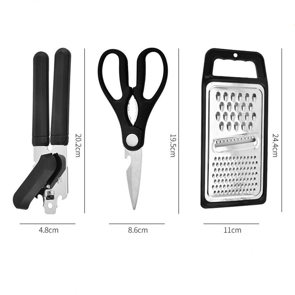 esyBe Kochbesteck-Set Küchenutensilien Set, Küchenhelfer, Küchengerät, Kochgeschirr (25-tlg), Antihaftbeschichtet, Hitzebeständig