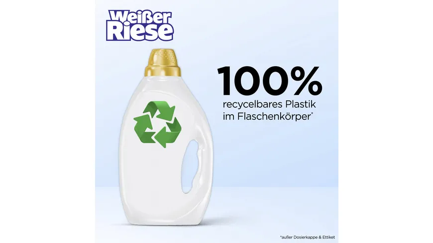 Weißer Riese Universal Gel Aromatherapie Floral Sensation Lotus Vollwaschmittel 990 ml