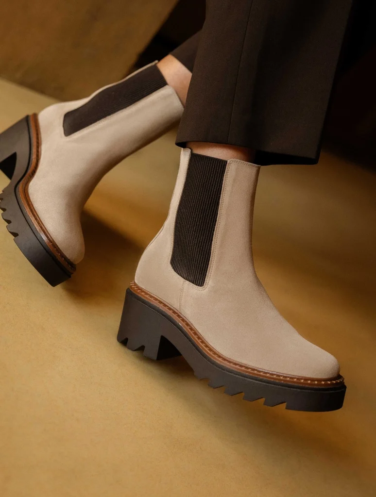 Cameron - Taupe Mohair