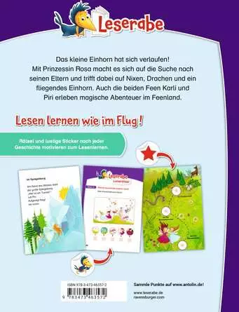 Leserabe - Sonderausgaben: Einhorn- und Feengeschichten zum Lesenlernen