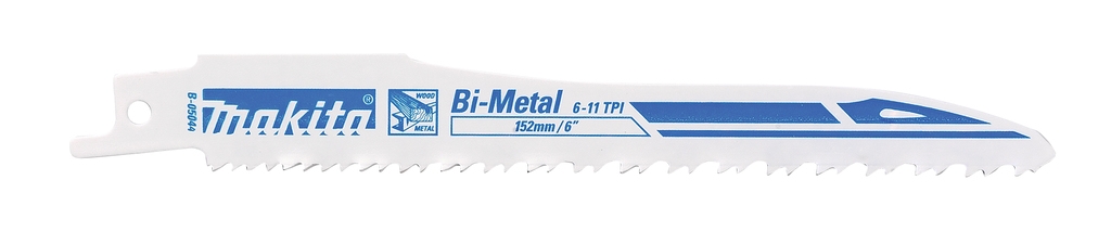 Accessori Makita B-05044 Lama progressiva per sega alternativa 152 mm UNI 5 pezzi