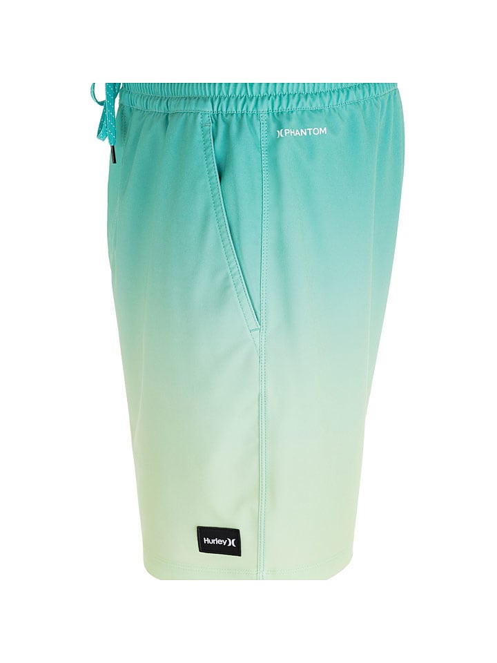 Hurley Badeshorts in Grün/ Türkis günstig kaufen