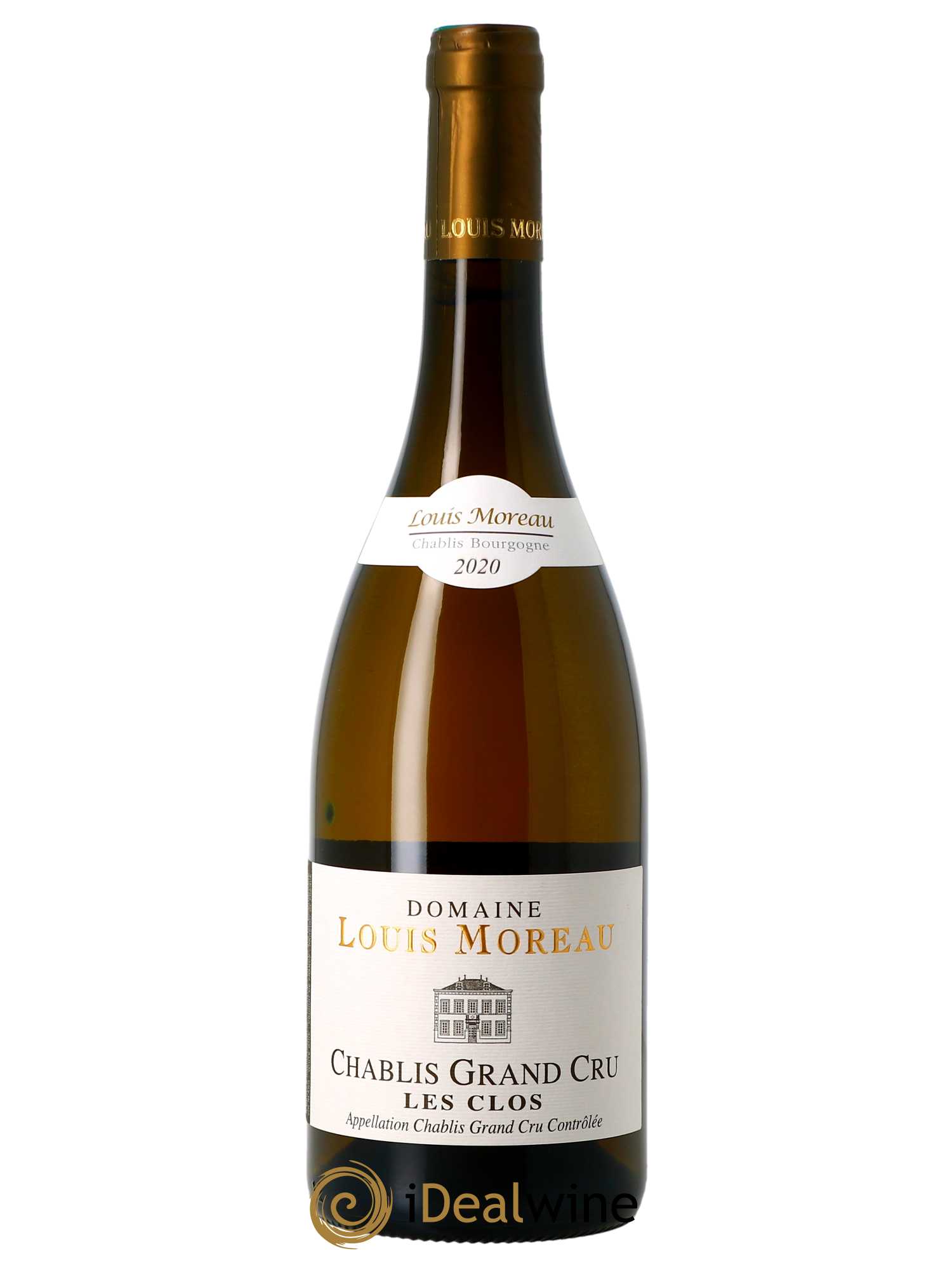 Chablis Grand Cru Les Clos Louis Moreau  2020 - Lot de 1 Bouteille