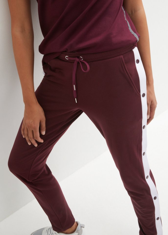 Jogginghose mit Druckknöpfen