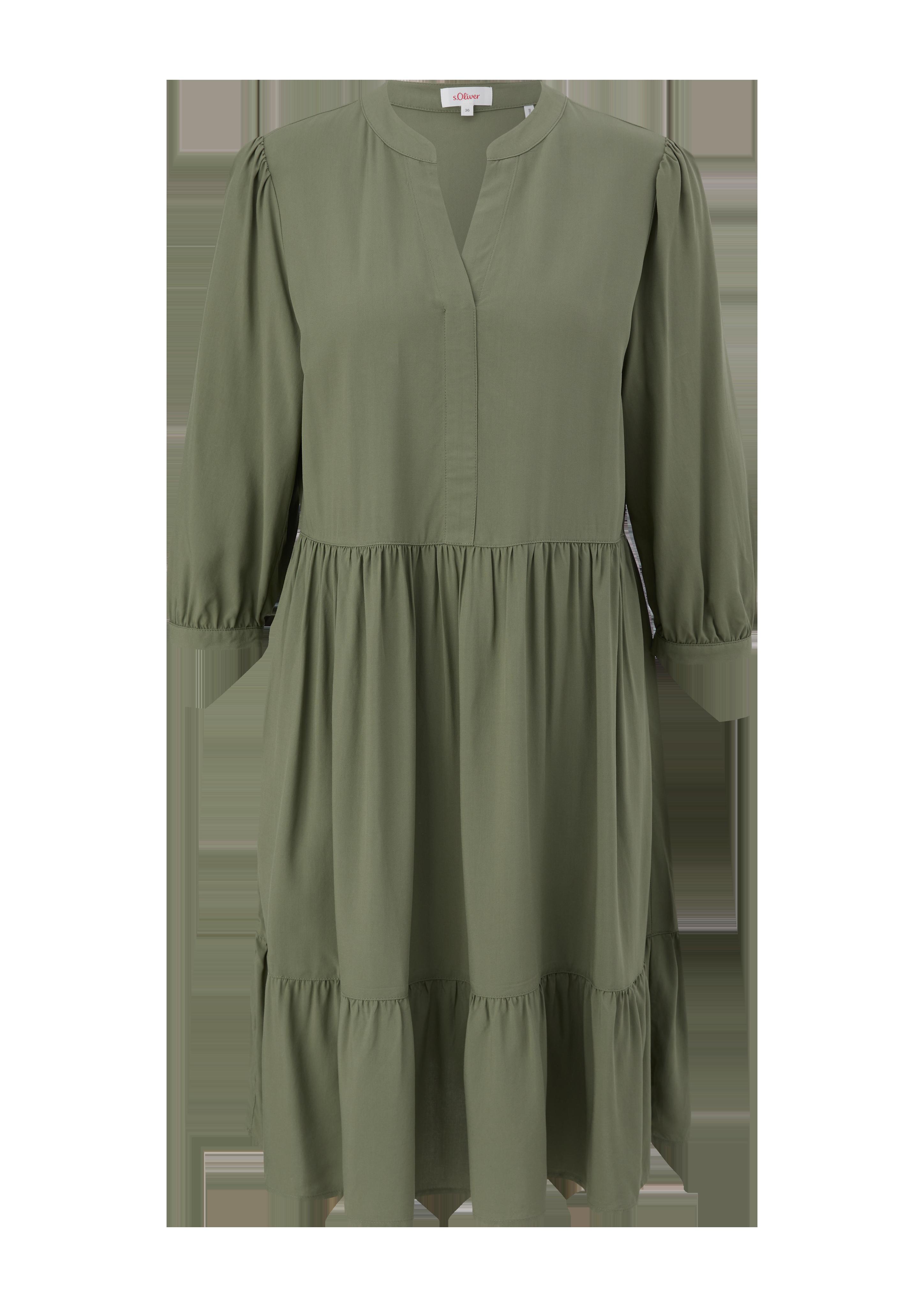 Volantkleid aus Viskose  2132624-7928