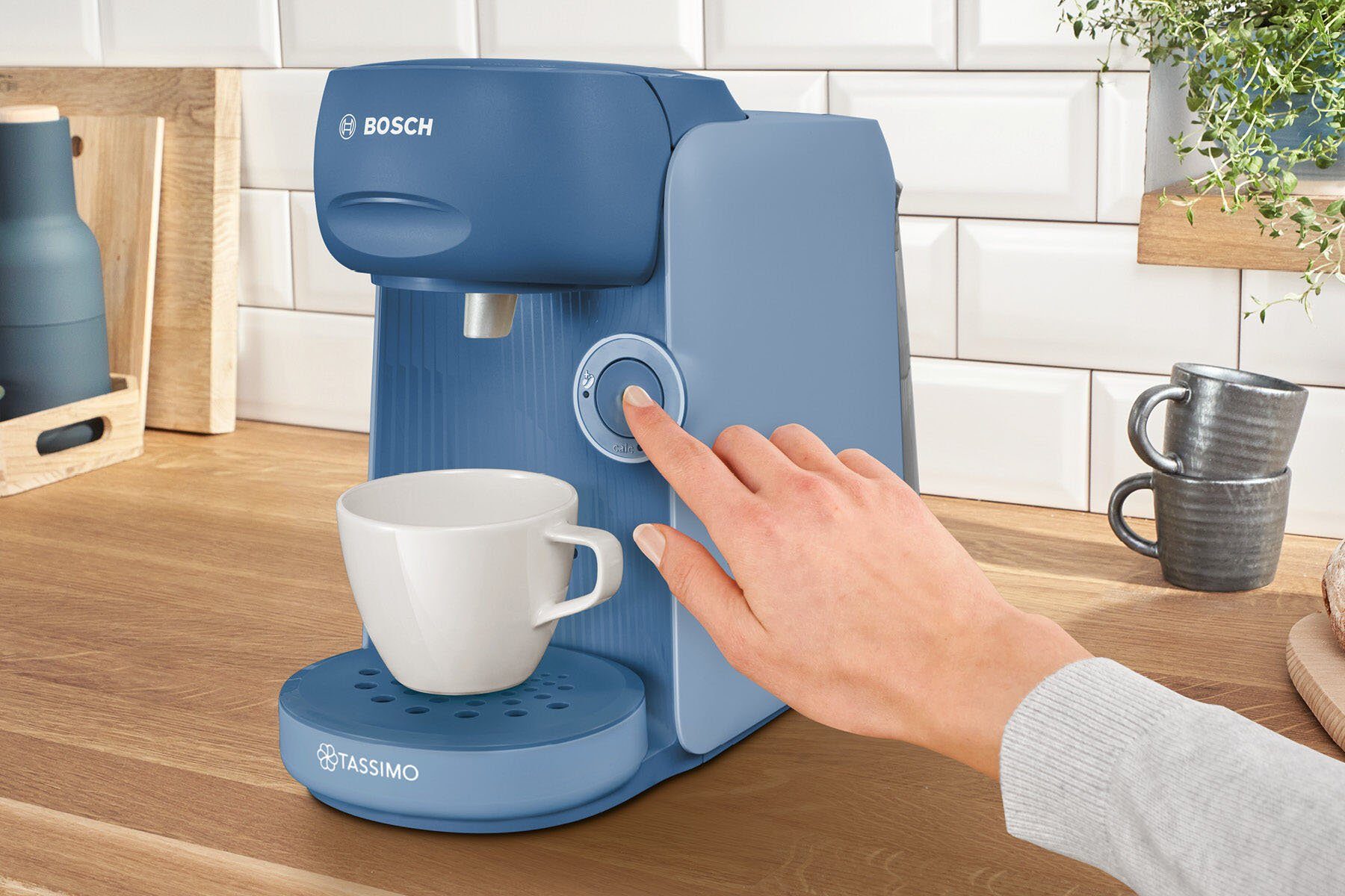 TASSIMO Kapselmaschine FINESSE TAS16B5, 1400 W, geeignet für alle Tassen, mehr Intensität per Knopfdruck
