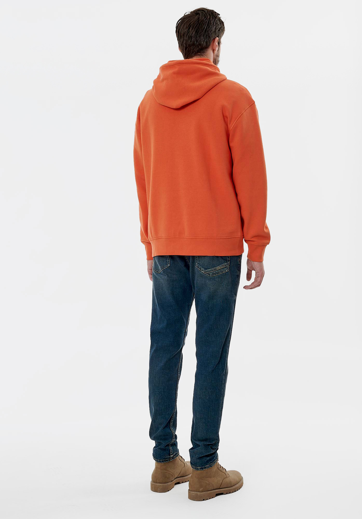 RAYAN  Sweat orange homme