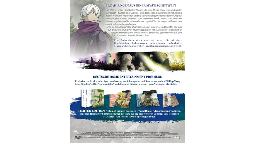 Mushi-Shi - Volume 1 LTD. - Mit Hardcover-Sammelschuber