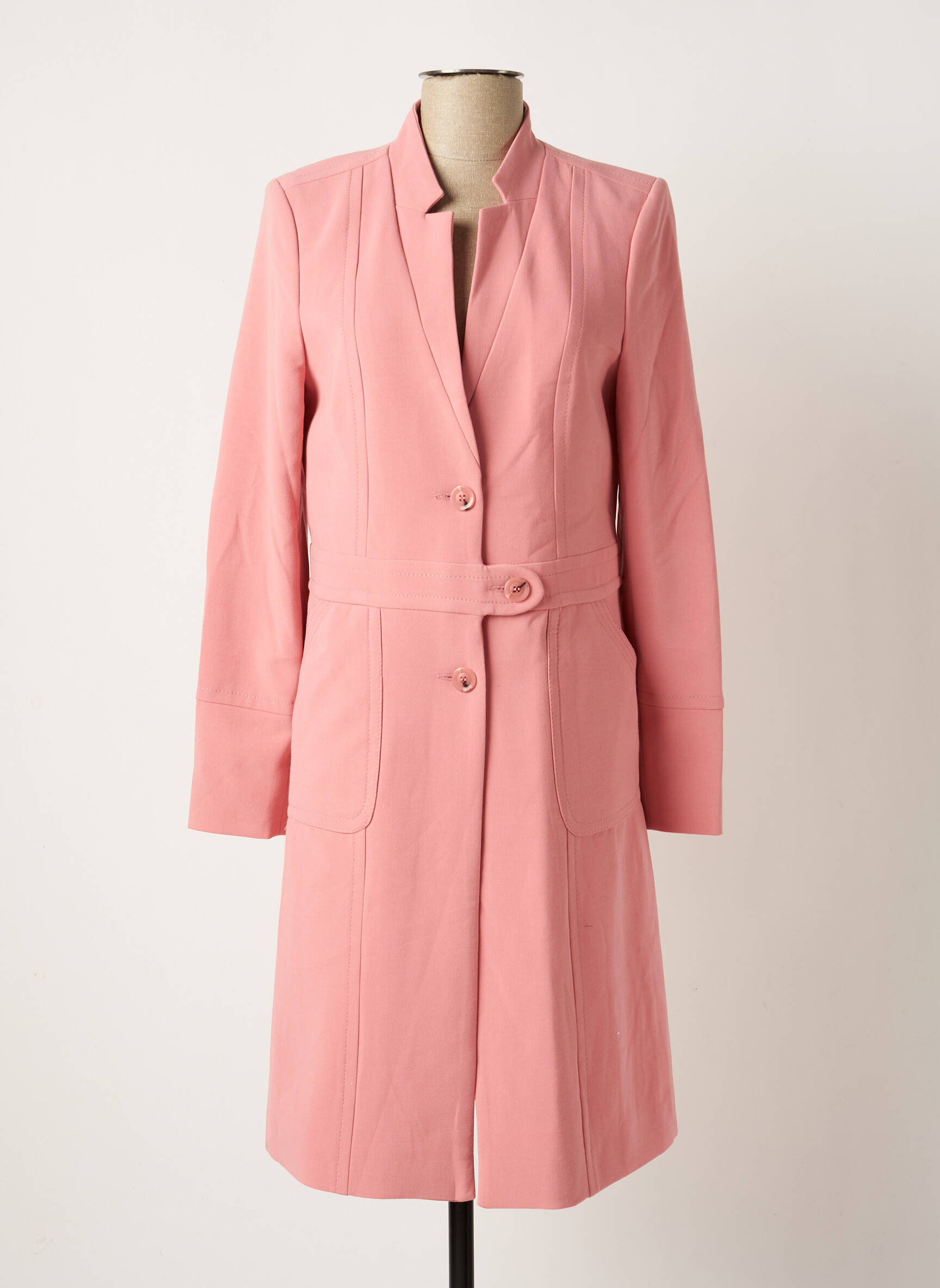 Summum Manteaux Longs Femme couleur rose
