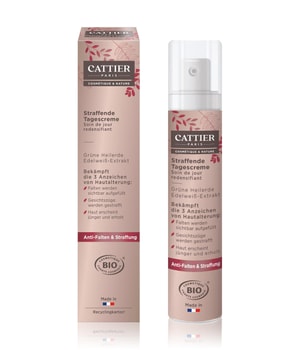 Cattier Anti-Aging Pflege Grüne Heilerde - Edelweiß-Extrakt Tagescreme-50 ml