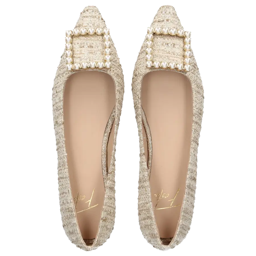 Roberto Festa - Ballerinas DIAMOND Tweed - beige